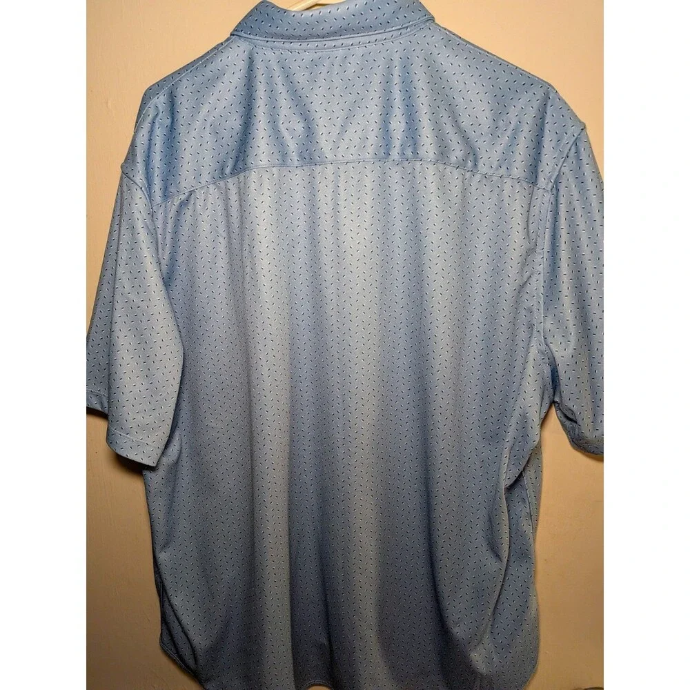 Van Hausen Perfomance Slim Fit Polo Size XXL Air Blue